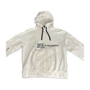 (US M Medium) **EXCLUSIVE** Nike NYC ‘House of Innovation’ Hoodie - White